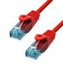 ProXtend CAT6A U/UTP CU LSZH Ethernet Cable Red 75cm