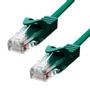 ProXtend CAT5e U/UTP CU PVC Ethernet Cable Green 1m