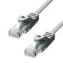 ProXtend CAT5e U/UTP CU PVC Ethernet Cable Grey 1m
