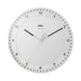 BRAUN BC 17 W-DCF radio wall clock white (67095)