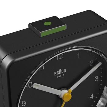 BRAUN BC 03 B Quarzwecker analog schwarz (67082)