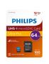 PHILIPS Fm64Mp65B 64 Gb Microsdxc (FM64MP65B/00)
