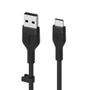 BELKIN Boost Charge Flex Usb Cable 2  (CAB008BT2MBK)