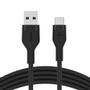 BELKIN Boost Charge Flex Usb Cable 2  (CAB008BT2MBK)
