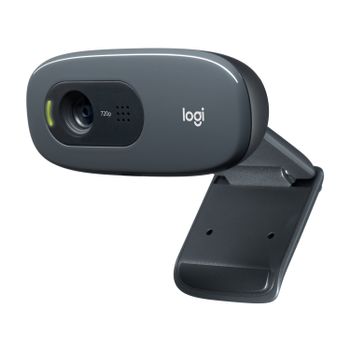 LOGITECH C270 30 FPS 1.2 Megapixels 1280 x 960 Pixels Resolution USB Webcam (960-001381)