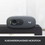 LOGITECH Webcam HD C270 Black (960-000635)