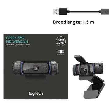 Logitech HD Pro Webcam C920S - nettkamera (960-001252)