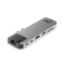 ACT USB-C - Thunderbolt 3 multiport adapter 4K HDMI USB-A USB-Cethernet mem.card PD100W USB-C