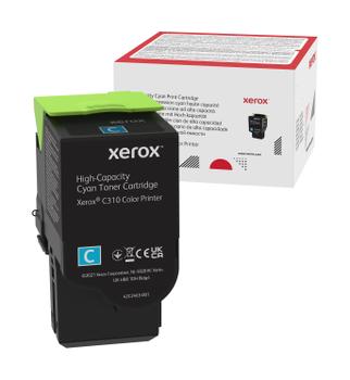 XEROX x - High capacity - cyan - original - toner cartridge - for Xerox C310/DNI, C310/ DNIM,  C310V_DNI,  C315/DNI, C315V_DNI,  C315V_DNIUK (006R04365)