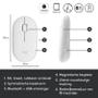 LOGITECH Pebble M350 Wireless Mouse - OFF-WHITE - EMEA (910-005716)
