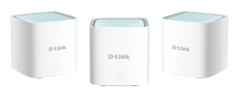 D-LINK EAGLE PRO AI M15 - Wi-Fi system (3 routers) - up to 500 sq.m - mesh - GigE - 802.11a/b/g/n/ac/ax - Dual Band