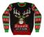 Nordic Home Culture LED Christmas Sweater, Battery, Large