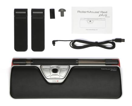 CONTOUR DESIGN Rollermouse Red Plus Sort trådløst (RM-RED PLUS-WL)
