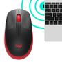 LOGITECH M190 Full-size wireless mouse RED EMEA (910-005908)