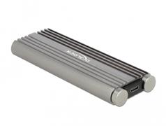 DELOCK External Enclosure for M.2 NVMe PCIe SSD USB 20 Gbps Type-C™