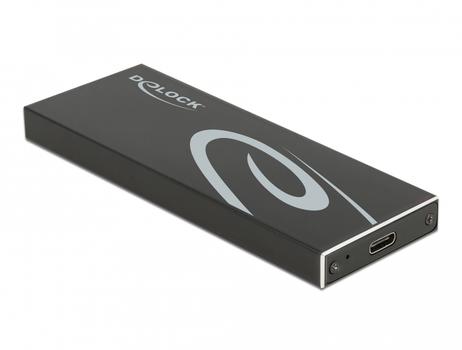 DELOCK Externes Gehäuse für M.2 SATA SSD mit USB Type-C Buchse (42003)