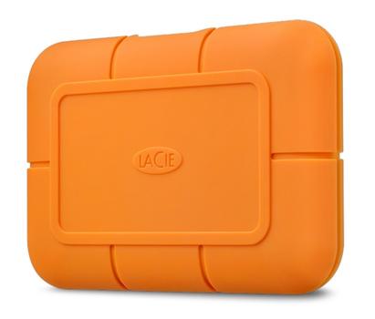 LACIE 4TB Rugged USB-C 2.5 Inch NVMe Orange External Solid State Drive (STHR4000800)