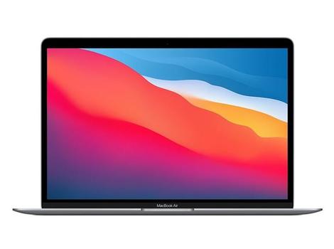 APPLE MacBook Air M1 chip (2020), 13.3" (8-Core CPU, 7-Core GPU), 8GB RAM, 256GB SSD, SpaceGray (MGN63DK/A)