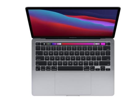 APPLE MacBook Pro 13.3", M1 chip (2020), 8core CPU and 8core GPU, 512GB SSD - Space Grey (MYD92DK/A)