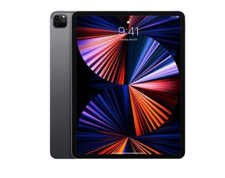 APPLE iPad Pro 12,9" (2021) 256GB WiFi (stellargrå) 5. gen, 12,9" Liquid Retina XDR-skjerm (2732x2048),  M1-chip, Face ID, USB-C (MHNH3KN/A)