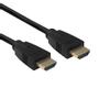 ACT Ultra High Speed - HDMI-kabel - HDMI male naar HDMI male - 1 m - beschermd - zwart - gevormd, 4K ondersteuning, ondersteunt 8K UHD (7680 x 4320)