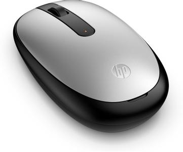 HP HP 240 Pike Silver Bluetooth Mouse, Ambidextrous,  Optisk, Bluetooth,  1600 dpi, Sølv - (Fjernlag (43N04AA#ABB)
