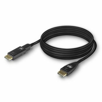 ACT 10 meter DisplayPort 1.4 Active Optical Cable 8K with detachable connector DisplayPort male - DisplayPort male (AK4150)