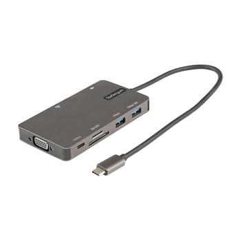 STARTECH USB C MULTIPORT ADAPTER - HDMI 4K 30HZ OR VGA 5GBPS USB 3.0 HUB ACCS (DKT30CHVSDPD)