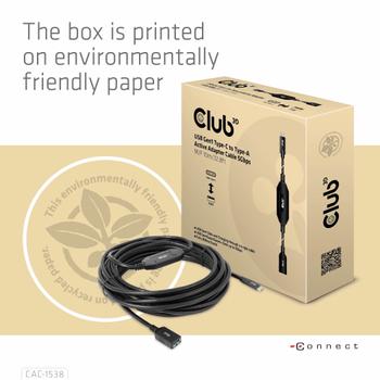 CLUB 3D Usb Gen1 Type-C To Type-A (CAC-1538)