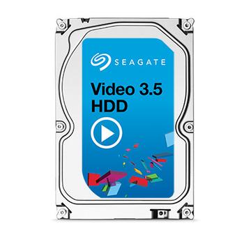 SEAGATE Video 500GB HDD 5900rpm SATA serial ATA 6Gb/s NCQ 64MB cache 3.5inch BLK (ST500VM000)
