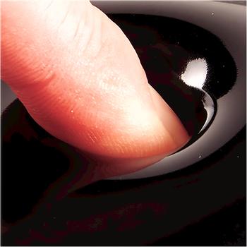 FELLOWES Crystal Gel Mouse Pad and Wrist Rest Black 9112101 (9112101)