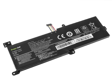 Green Cell Battery for Lenovo IdeaPad 320-14IKB etc. 3500mAh, 7.4V (LE125)