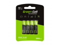 Green Cell Rechargeable AA-Battery 2000mAh, 1.2V, 4-pack