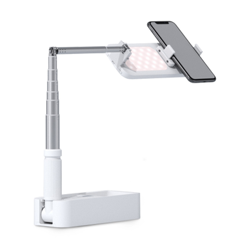 4smarts Selfie Stand LoomiPod Fold with Lamps and Remote (462710)