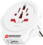 SKROSS Travel Adapter - World to Europe w/usb