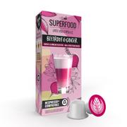 CAFFENU Beetroot & Ginger Latte Capsules for Nespresso