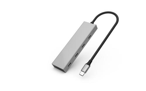 Elivi USB C HUB 4 Ports 4x USB C 10Gbps (1xPD) (ELV-UC2C4PH)