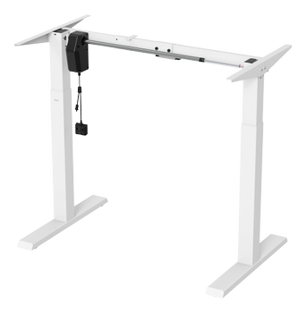 DELTACO Office 2-Stage Single Motor Electric Sit-stand Desk Frame, 840 (DELO-0105)