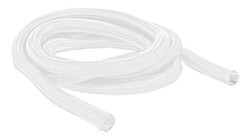 DELOCK Braided Sleeve self-closing 2 m x 16 mm white (20699)