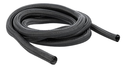 DELOCK Braided Sleeve self-closing 2 m x 9 mm black (18852)