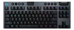 LOGITECH G915 TKL Tenkeyless Wireless RGB Mech. Gaming Keyboard, Carb (920-009500)