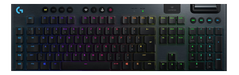 LOGITECH G915 LIGHTSPEED Wireless RGB Mechanical Gaming Keyboard ? GL Clicky - CARBON - PAN - NORDIC
