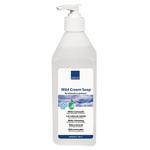Mild Cremesæbe,  Abena, 600 ml, uden farve og parfume