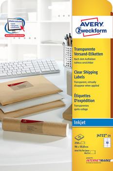 AVERY Self-Adhesive Label Rounded  (J4722-25)