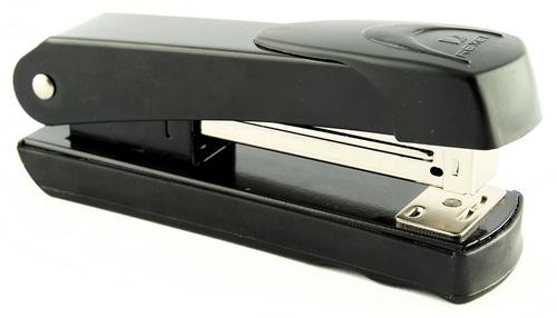 REXEL Meteor Half Strip Stapler 20 Sheet Black 2100019 (2100019)