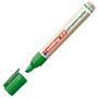 EDDING 22 EcoLine Permanent Marker Chisel Tip 1-5mm Line Green (Pack 10) - 4-22004