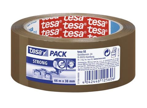 TESA Emballasjetape TESA Strong 38mmx66m brun (57166-00000-05)
