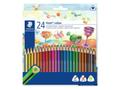 STAEDTLER Fargeblyant STAEDTLER Noris trek. (24)
