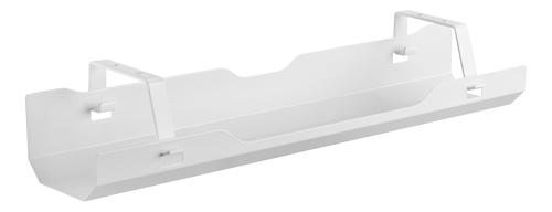 DELTACO Office, Under-desk cable management tray, steel, 600x135x108mm (DELO-0209)