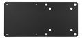 DELTACO OFFICE VESA-kompatibel monteringsplate for mini-PC, svart